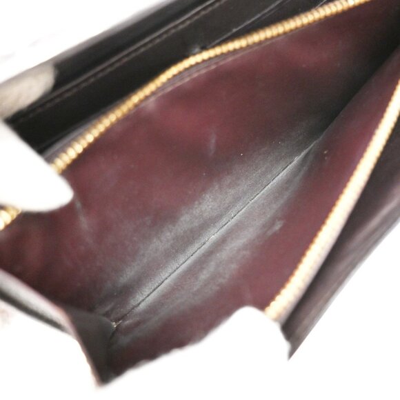 LOUIS VUITTON Portefeuille Sarah Long Bifold Wallet Vernis - Picture 7 of 15